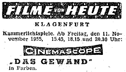 Kleine Zeitung, 10.11.1955
