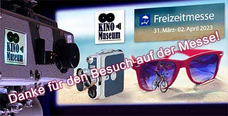 Kinomuseum auf der Freizeitmesse
