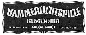 Kammerlichtspiele-Logo um 1960