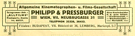  PHILIPP & PRESSBURGER 